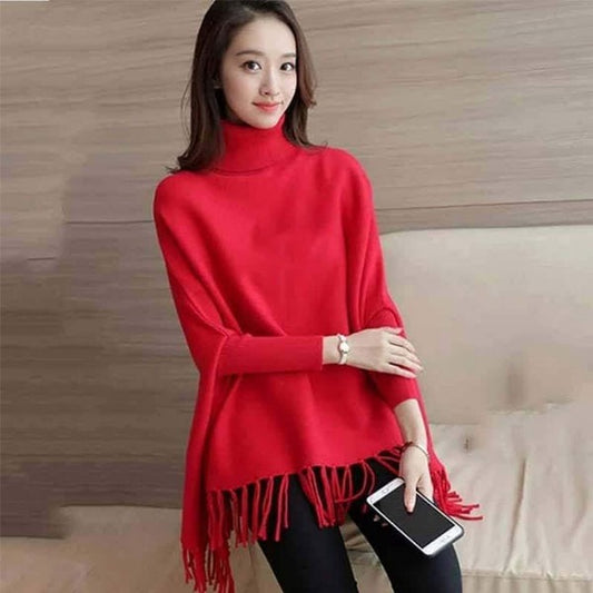 Luxurious Winter Fleece Poncho for Women: Stylish, Cozy, Free Size Shawl
