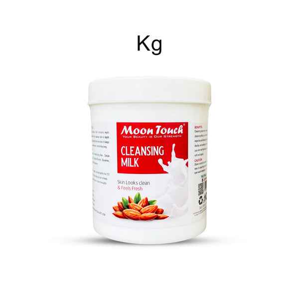 Moon Touch Almond Cleansing Milk – Deep Nourishing Cleanser for Soft, Hydrated Skin (500g) - MustBuy.pk