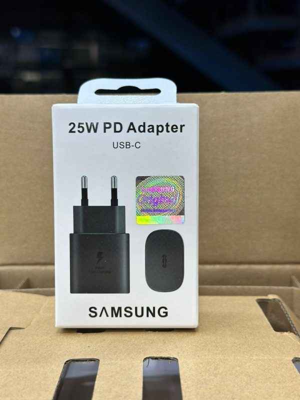 Original Samsung 25W Super Fast Charger – USB Type-C PD Adapter with Box - MustBuy.pk