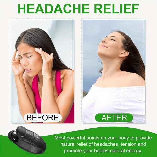 LI4 Acupressure Point Clip – Natural Sugar Control, Headache Relief &Stress Reduction - MustBuy.pk