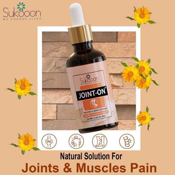 Sukoon Joint-On Essential Oil Blend – Natural Relief for Joint & Muscle Pain (30ml) - MustBuy.pk
