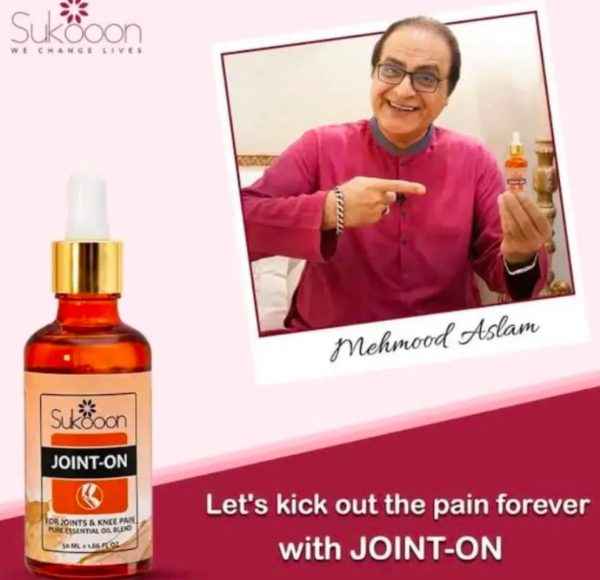 Sukoon Joint-On Essential Oil Blend – Natural Relief for Joint & Muscle Pain (30ml) - MustBuy.pk