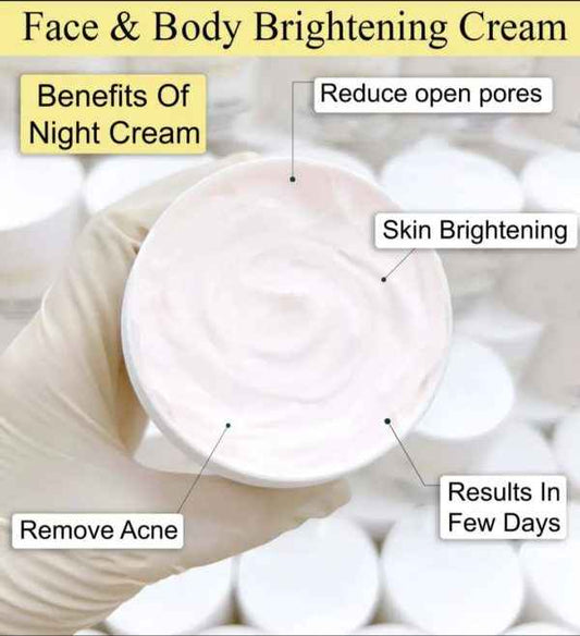 The Health Healer Night Cream – Brightening & Anti-Aging Night Cream for Glowing Skin (50g) - MustBuy.pk