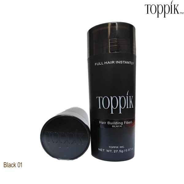 Toppik Hair Building Fiber 3-in-1 Combo Pack. This Set Includes Toppik Hair Fiber, Fiber Hold Spray & Hairline Optimizer Comb - MustBuy.pk