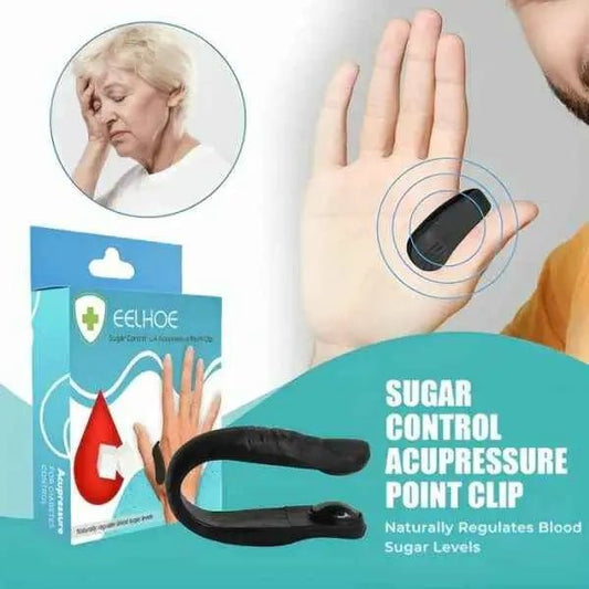 Acupressure Point Clip for Natural Sugar Control, Headache Relief & Stress Reduction - MustBuy.pk
