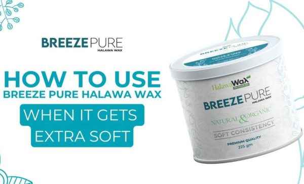 Breeze Pure Organic Halawa Finger Wax - Best Organic Halawa Finger Wax for Natural Hair Removal - MustBuy.pk