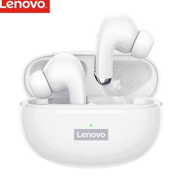 Lenovo Bluetooth 5.0 Wireless Earbuds – Powerful Sound, Smart Touch, Ultimate Comfort - MustBuy.pk