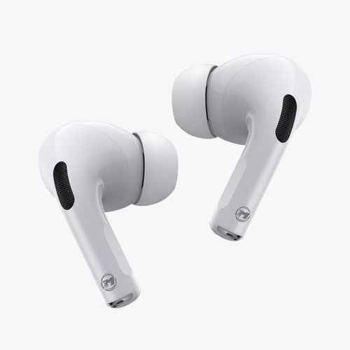 Maxon Pro 04 Generation 02 Wireless Earbuds – White | Bluetooth 5.3 | High-Quality Sound & Extended Battery Life