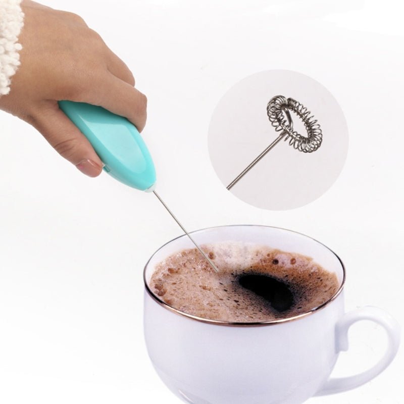 Multipurpose Electric Handheld Coffee Beater Milk Frother Mini Blender Egg Whisk - MustBuy.pk