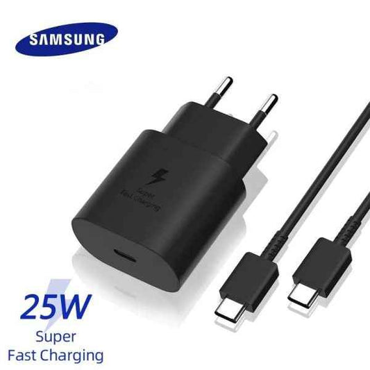 Original Samsung 25W Super Fast Charger – USB Type-C PD Adapter with Box - MustBuy.pk