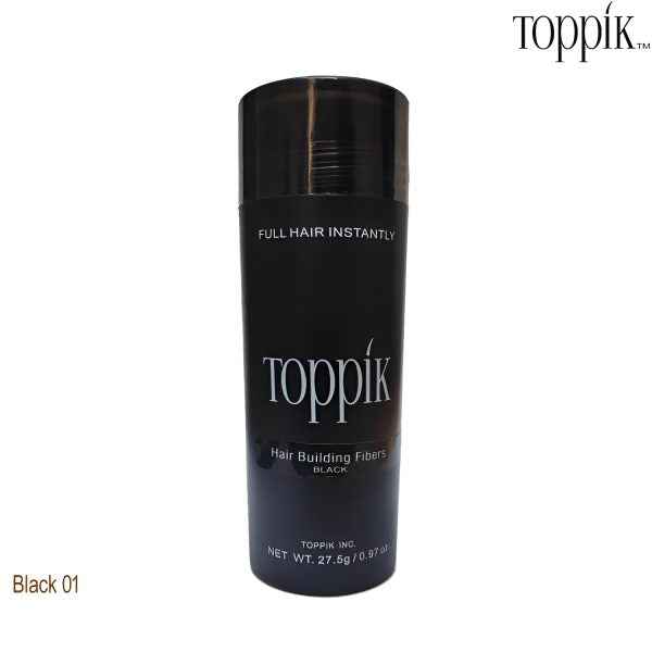 Toppik Hair Building Fiber 3-in-1 Combo Pack. This Set Includes Toppik Hair Fiber, Fiber Hold Spray & Hairline Optimizer Comb - MustBuy.pk