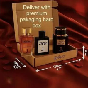 Unisex Perfume Set 3 Pieces J. By GB Premium Gift Pack