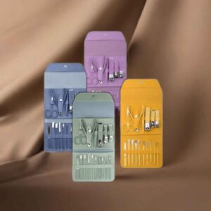 Nail Cutter Manicure Set - 16-in-1 Stainless Steel Grooming Kit